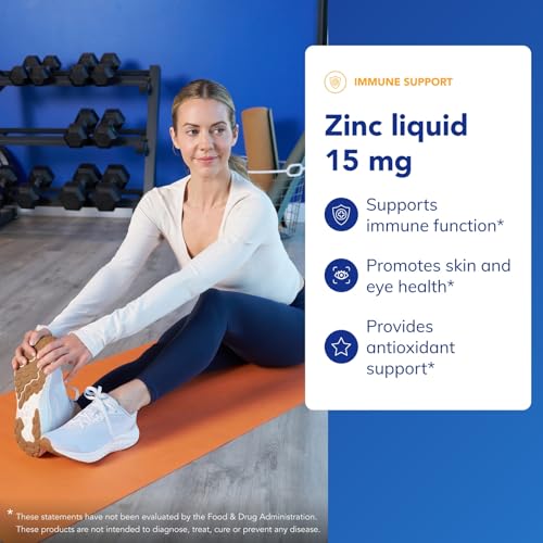 Soporte inmunológico con zinc líquido