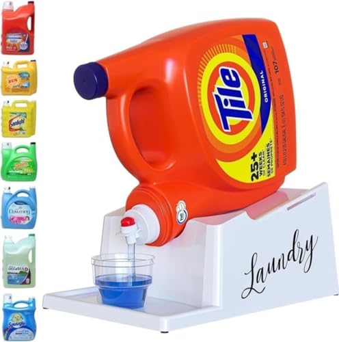 soporte organizador detergente ropa práctico