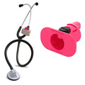 Soporte para estetoscopio rosa fucsia