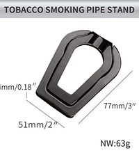 soporte plegable para pipa de acero