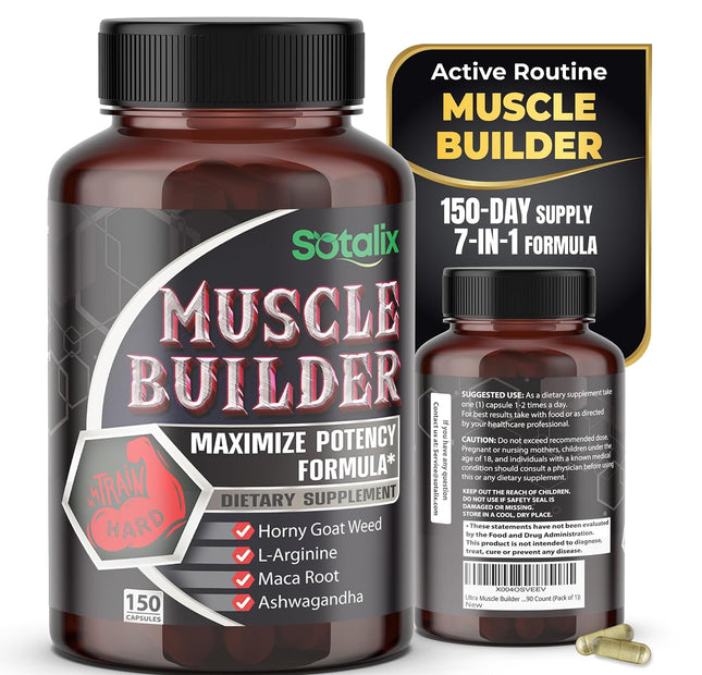 Sotalix Ultra Muscle Builder 150 cápsulas