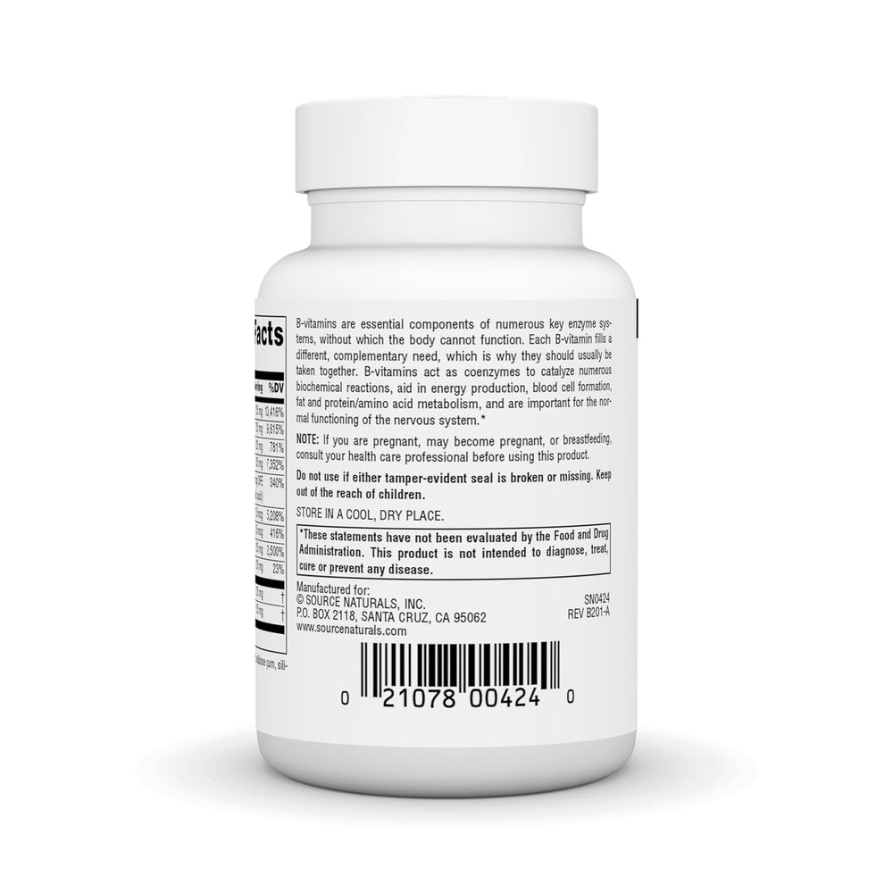 Source Naturals B-Complex 30 tabletas