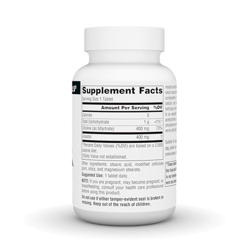 Source Naturals Inositol y colina