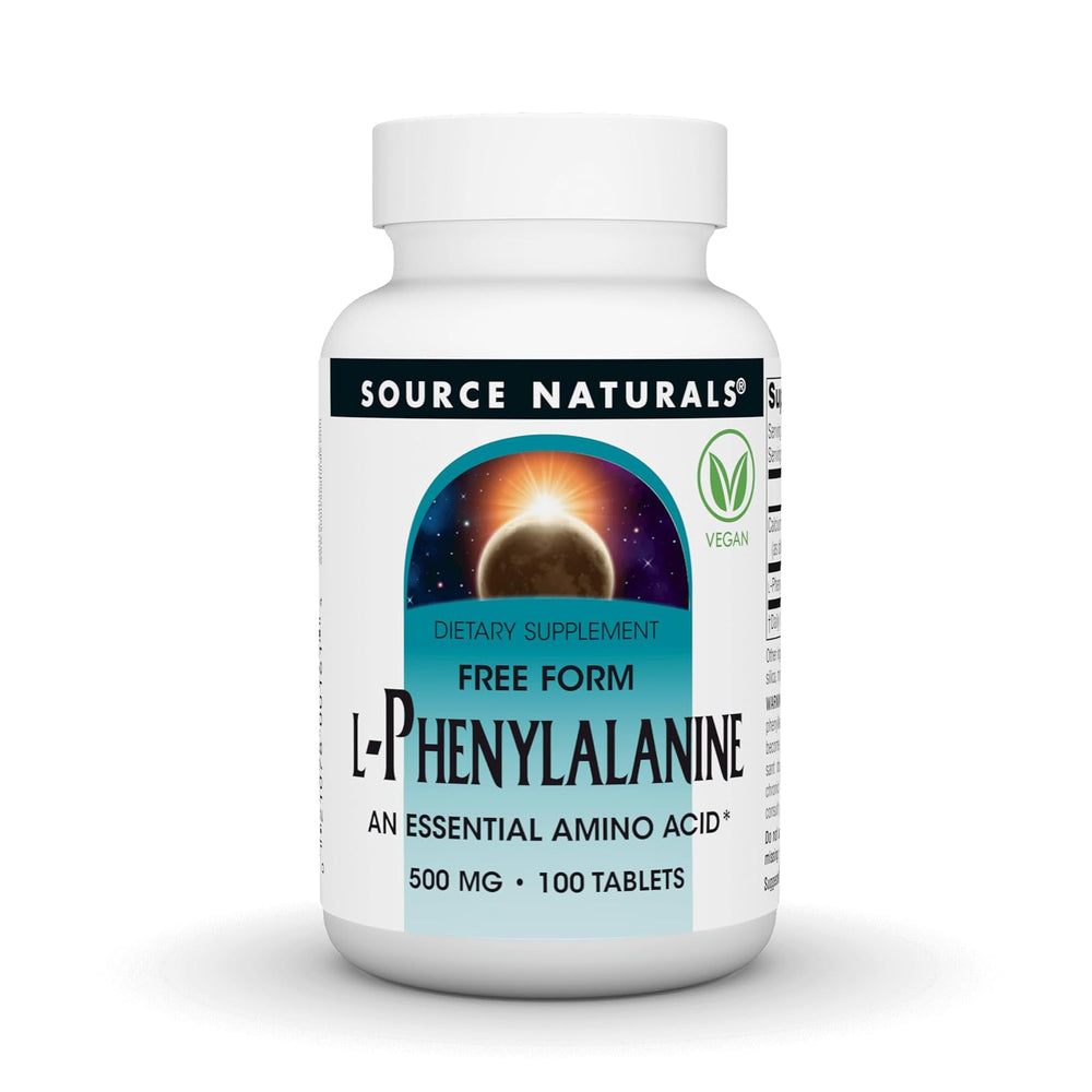 Source Naturals L-Fenilalanina 500 mg