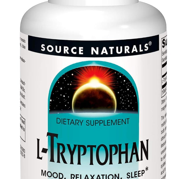 Source Naturals L-Tryptófano 500 mg