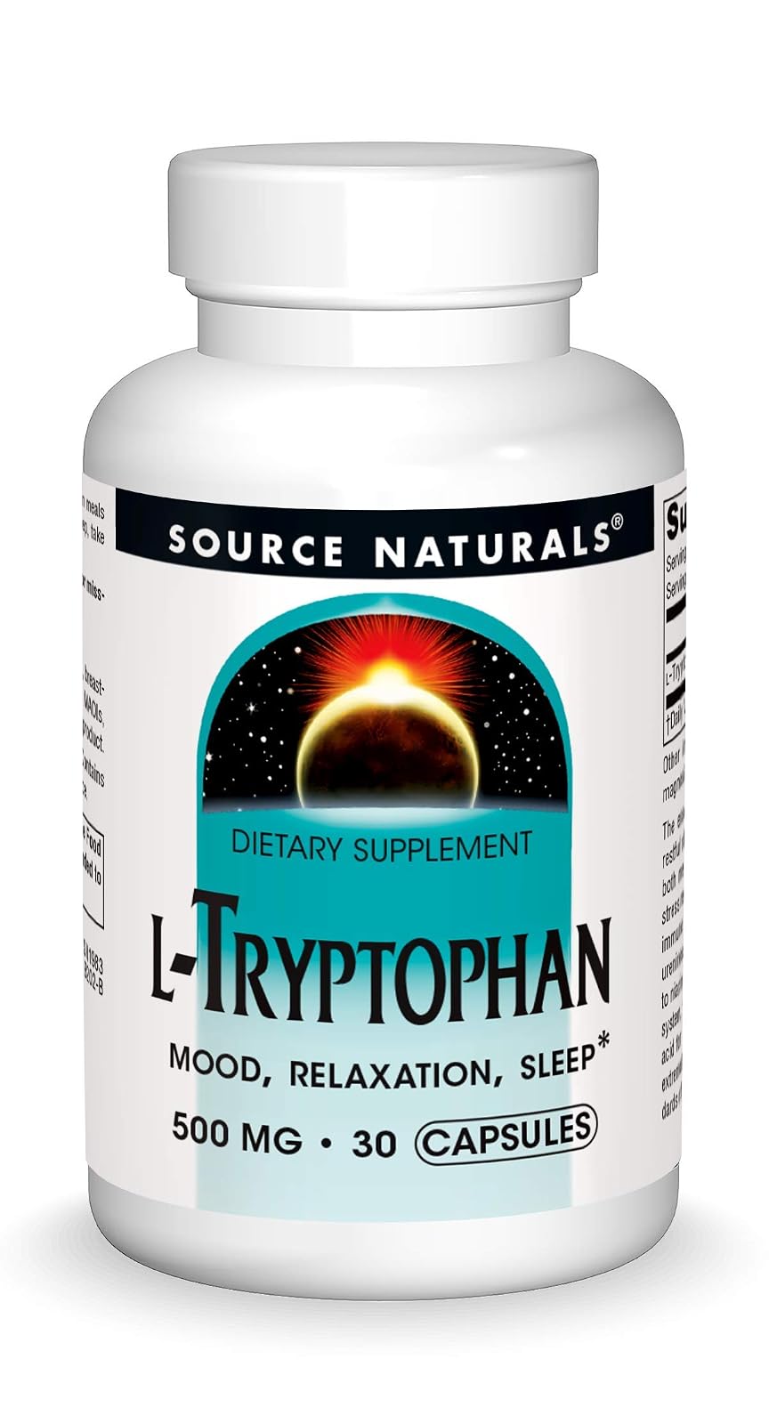 Source Naturals L-Tryptófano 500 mg