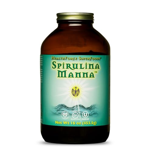 spirulina manna en polvo orgánica