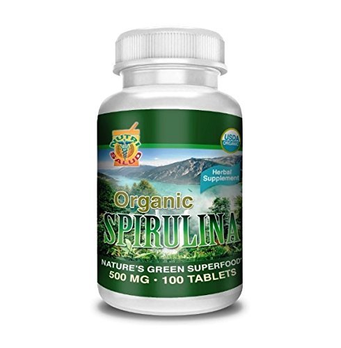 Spirulina orgánica para combatir anemia