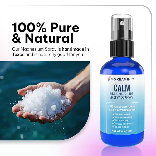 spray calmante de magnesio 4 oz