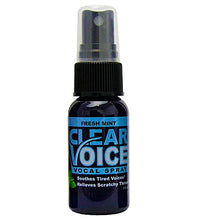 Spray Clear Voice para cantantes