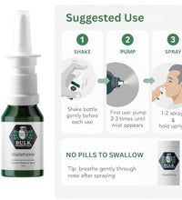 spray de glutatión para envejecimiento saludable