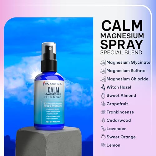 spray de magnesio para el estrés
