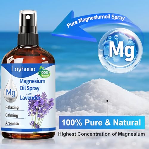 spray de magnesio puro para un mejor sueño