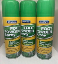 spray en polvo para pies refrescante