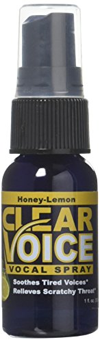 spray vocal Clear Voice sabor miel limón