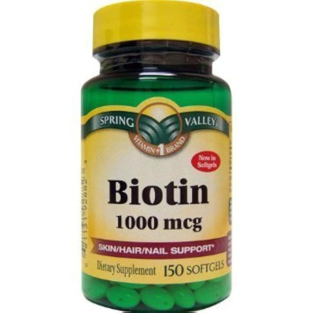 Spring Valley Biotina 1000 mcg