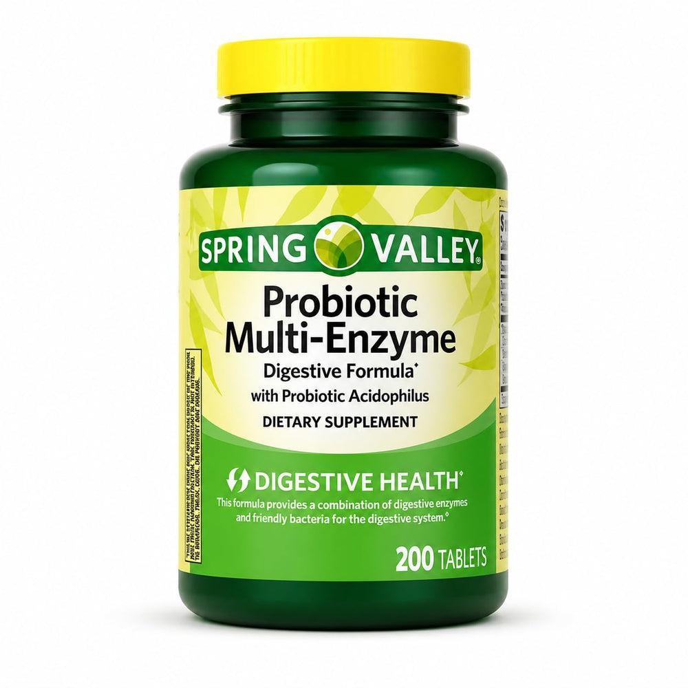 Spring Valley fórmula digestiva multienzimática