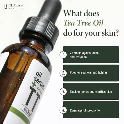 suero con aceite de árbol de té
