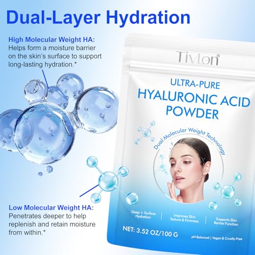 Suero facial DIY con ácido hialurónico