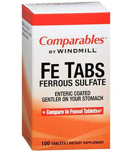 Sulfato ferroso para mejorar anemia
