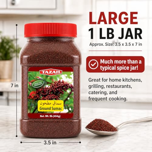 sumac en polvo para hummus delicioso