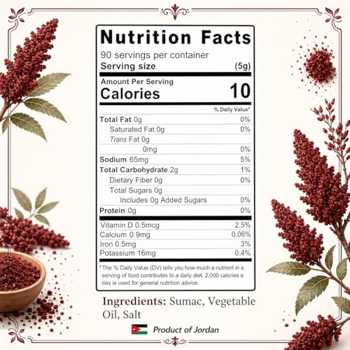 sumac molido ideal para kebab