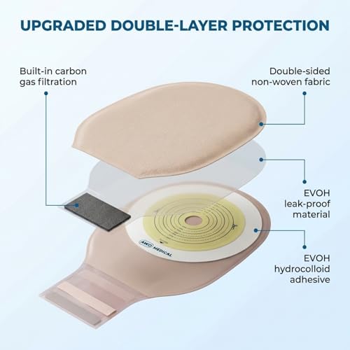 suministros de ostomía con control de olores
