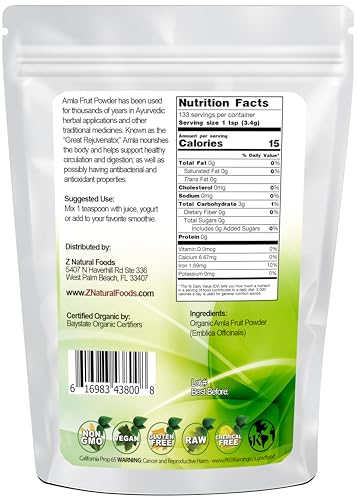 Superalimento Amla rico en antioxidantes