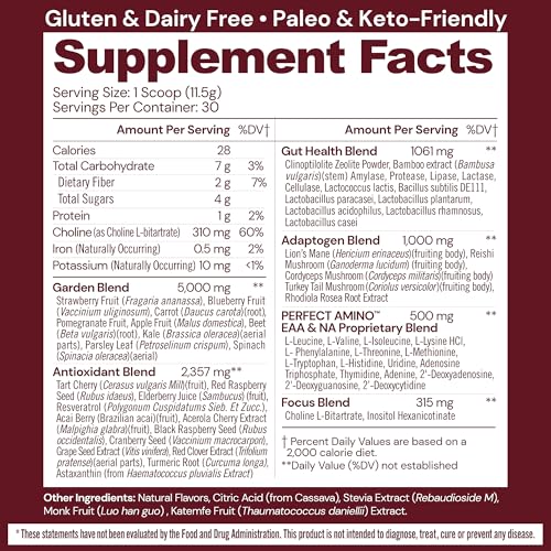 Superfood con fitonutrientes naturales