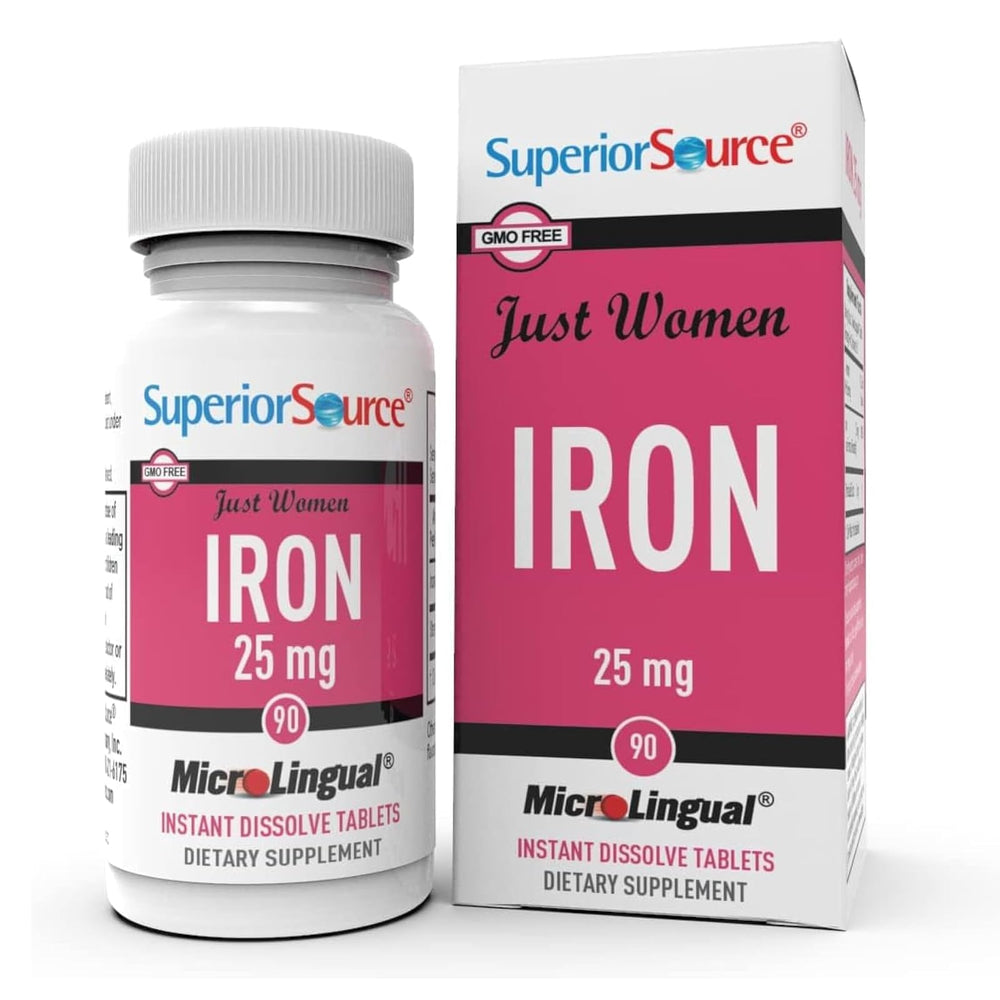 Superior Source Hierro 25 mg