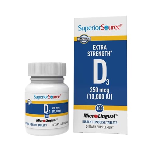 Superior Source Vitamina D3 10000 IU