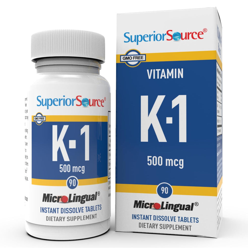 Superior Source Vitamina K-1 500 mcg