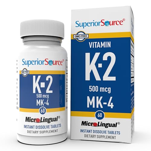 Superior Source Vitamina K2 500 mcg