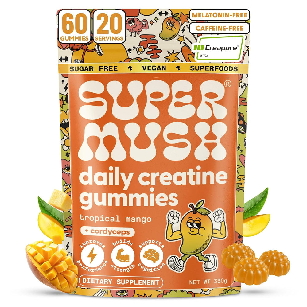 SuperMush gomitas de creatina