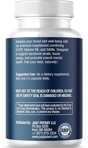 Suplemento 5-HTP con Vitamina B6
