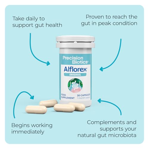 Suplemento Alflorex para alivio de diarrea