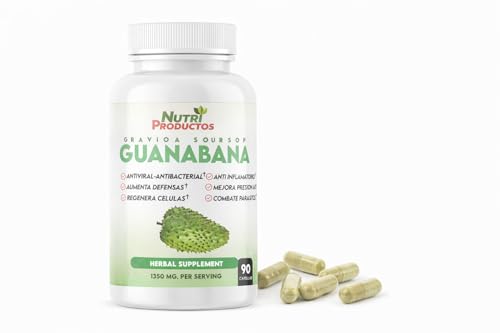 Suplemento antiinflamatorio de guanábana