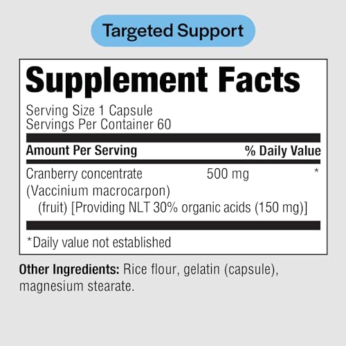 Suplemento antioxidante de arándano 500 mg