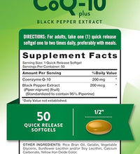 Suplemento antioxidante de CoQ10