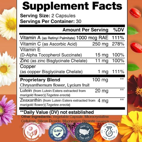 suplemento antioxidante para salud ocular