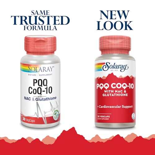 Suplemento antioxidante Solaray CoQ10