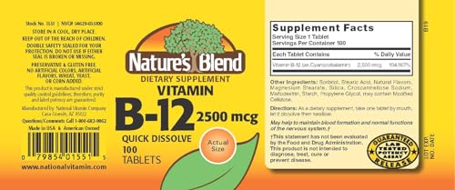 suplemento B-12 para energía diaria