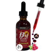 Suplemento B12 líquido para energía