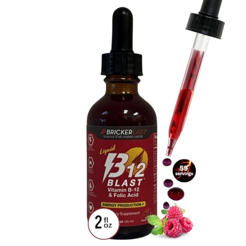 Suplemento B12 líquido para energía