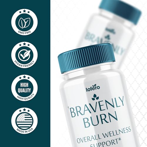 Suplemento Bravenly Burn para metabolismo