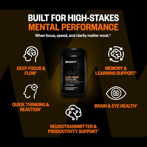 Suplemento cerebral ONNIT para concentración