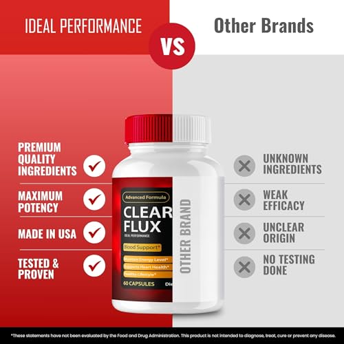 Suplemento Clear Flux para salud integral