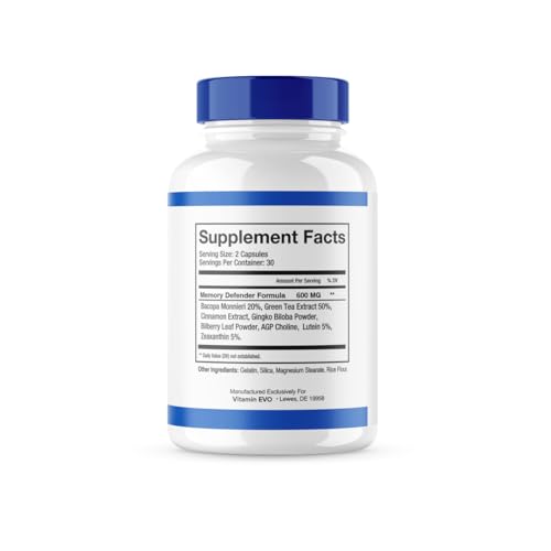 Suplemento cognitivo avanzado Vitamin Evo
