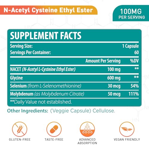 Suplemento con Glicina para antioxidantes