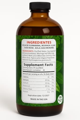 suplemento con moringa y noni